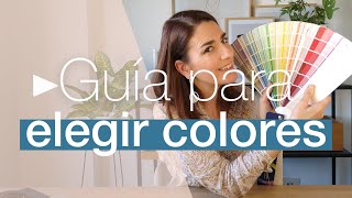 Cómo elegir los 🌈 COLORES para PINTAR una CASA  TIPS de COLOR en DISEÑO DE INTERIORES [upl. by Cummine]