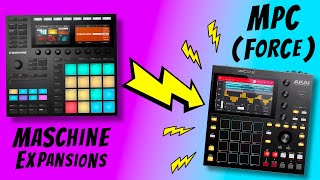 Turn Maschine Expansions into MPCForce Expansions Kitmaker demo [upl. by Polak166]