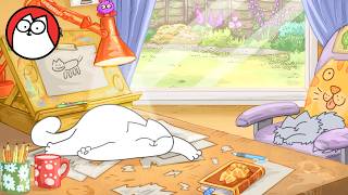 Simons Cat Lofi 🐾 Focus Music to Work and Study to [upl. by Ahsenauj469]