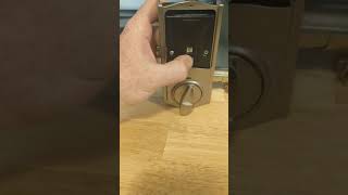 Kwikset Smartcode 888  How to Factory Reset Lock [upl. by Yovonnda]