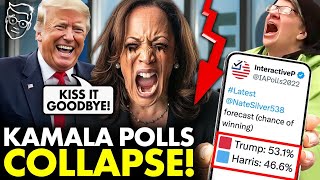 DNC IN PANIC Kamala COLLAPSES in Polls after Trainwrek CNN Interview CRINGEFEST ENDS CAMPAIGN [upl. by Annoeik453]