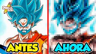 REDIBUJÉ A MI GOKU CON BARBA 🤩  ESPECIAL 1 MILLÓN DE SUBS [upl. by Oine259]