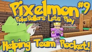 Pixelmon Server Minecraft Pokemon Mod Pokeballers Lets Play Ep 9  Helping Team Rocket [upl. by Rubel]