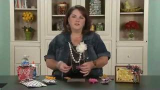 My Craft Channel Tip of the Day  Stiff Fabric Flowers Lori Allred [upl. by Abroms]