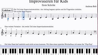 Improvisieren für Kids  Lektion 1 [upl. by Endor96]