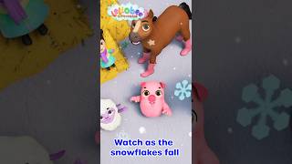 ❄️ The Snowflake Song ❄️ kidssongs karaoke lellobee happysong snow snowflakes [upl. by Ruffi]