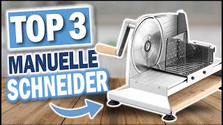 TOP 3 MANUELLE ALLESSCHNEIDER 2024  Top 3 manuelle Allesschneider Vergleich [upl. by Nnoryt482]