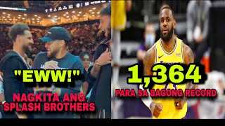 REAKSYON ni Stephen Curry Napa quotEWquot Ng Makita Si Klay Thompson  LEBRON gagawa ng Bagong Record [upl. by Niram]