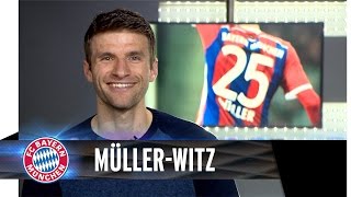 Thomas Müller erzählt Witz II [upl. by Knoll]