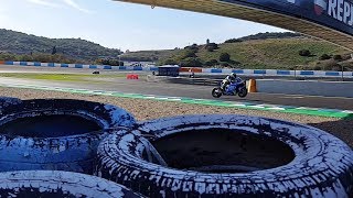 Jerez MotoGP Test  Trackside Highlights [upl. by Ahsienroc135]