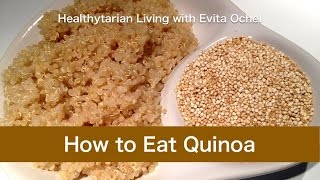 How to Eat Quinoa Nutrition Health Cooking amp Meal Ideas [upl. by Attirb]