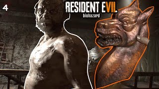 Resident Evil 7 Biohazard  4 Hundeköpfe und Jack Baker BossFight [upl. by Amisoc]