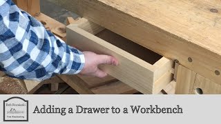 Adding a Drawer to a WorkbenchSide Hung Drawer [upl. by Auqenet39]