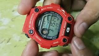 Casio GShock GW7900B1ER  ustawienia zegarka PL [upl. by Borroff]