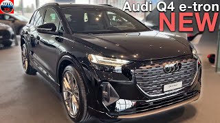 All NEW Audi Q4 etron 2024  Visual REVIEW interior amp exterior [upl. by Regdirb]