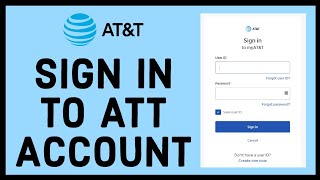 How to Login ATampT Sign In to ATT  ATT Login  Sign In To My ATampT Online [upl. by Jabon199]