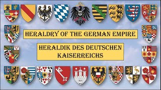 Regions of the German Empire Heraldry [upl. by Feeney]