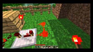 Minecraft  How To Create a Repeating Redstone Circuit [upl. by Darbie]