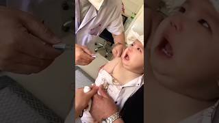 chaina v Bangladesh baby injection video crying 🤣 immunization shorts viral trending [upl. by Bobette272]