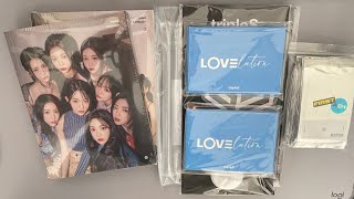 tripleS 트리플에스 LOVElution  ↀ Muhan Unboxing [upl. by Aneris]