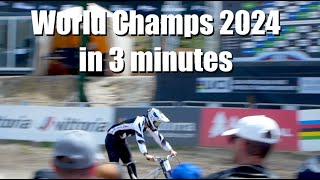 My MTB World Champs Pal Arinsal Andorra 2024 in 3 minutes [upl. by Eelrahc]