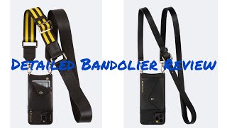 DETAILED Bandolier Phone Cases and Crossbody Straps detailed review [upl. by Osrit85]