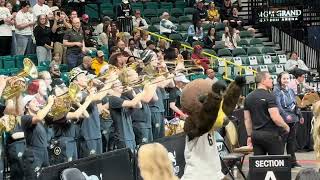 Pac12 basketball tournament featuring the University of Colorado Pep Band [upl. by Teerprug770]