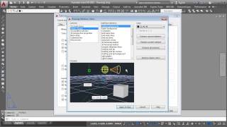 Changing AutoCAD Layout Background Color [upl. by Korella]