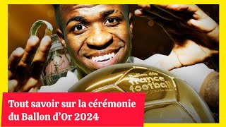 La date de la cérémonie du Ballon d’Or 2024 est connue [upl. by Eicyac255]