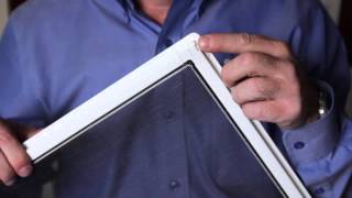 Easy Guide Removing and Cleaning Your Window Screen Safely [upl. by Ellinet]