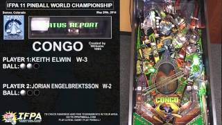 IFPA11 World Pinball Championship  World Championship Match [upl. by Hanikahs]