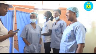 Le personnel féminin de lhôpital CMCK de Kinindo a effectué une descente à lhôpital de Kabezi [upl. by Ferguson]