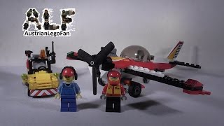 Lego City 60019 Stunt Plane  Kunstflugzeug  Lego Speed Build Review  AustrianLegoFan [upl. by Lezlie]