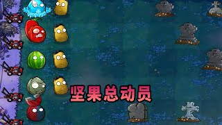 【植物大戰僵尸】堅果總動員！保護堅果王！ [upl. by Jillie]