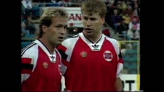 1992 Norway vs Sweden Friendly Full Match part 1 of 4 [upl. by Adlesirhc]