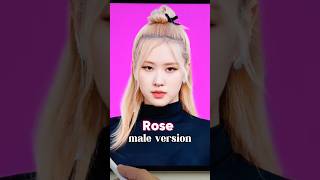 🌹 Rose🌹 male version apt blackpink rose [upl. by Madian]