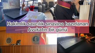 Hakimlik savcılık sınavına hazırlanan bir avukat gün içinde neler mi yapar  İzleyin 🫰🏻 vlog [upl. by Rubliw]