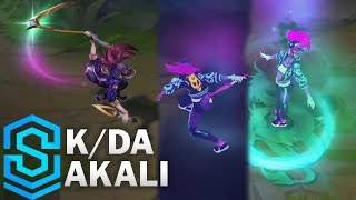 KDA ALL OUT Akali Skin Spotlight  League of Legends [upl. by Drye]