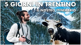 5 GIORNI IN TRENTINO ALTO ADIGE  Il nostro itinerario [upl. by Karlan]