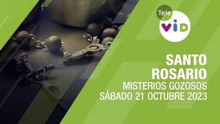 Santo Rosario de hoy Sábado 21 Octubre de 2023 📿 Misterios Gozosos TeleVID SantoRosario [upl. by Arraeit225]