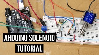 Control a Solenoid with an Arduino Tutorial [upl. by Turnheim444]