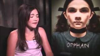 Orphan  Exclusive Isabelle Fuhrman Interview [upl. by Eilsil340]