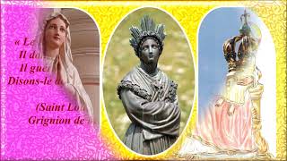 AM1413Vierge Sainte Lourdes Fatima Je vous salue MarieMusical pour accompagner le Chapelet819 [upl. by Loesceke]