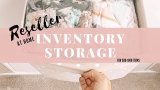 AtHome Reseller Inventory Storage for 5001000 Clothing Items [upl. by Aninay125]