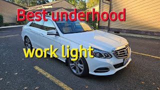 Mercedes W212 E250 Best under hood work light [upl. by Jobi]