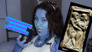 Dumuzi and Ishtarstorytelling and baking ancienthistory ancientaliens sumer palace cake [upl. by Yreme]