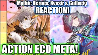 TRIPLE ACTION GULLVEIG KVASIR IS MARIANNE  Mythic Gullveig amp Kvasir Tier List and Reaction FEH [upl. by Anitnamaid]