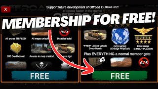 Offroad Outlaws  How To Get Elite Membership For FREE [upl. by Eisus]