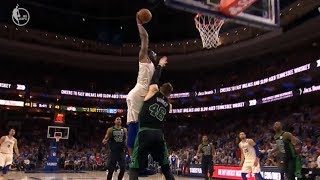 Joel Embiid Murders Aron Baynes With Dunk Of His Career！ [upl. by Marian]