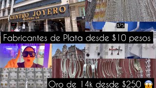 FABRICANTES DE LA PLATA MÁS ECONÓMICA DE MEXICO 😱 desde 10 😍 YA TIENEN ORO DE 14k oro plata [upl. by Artenek942]